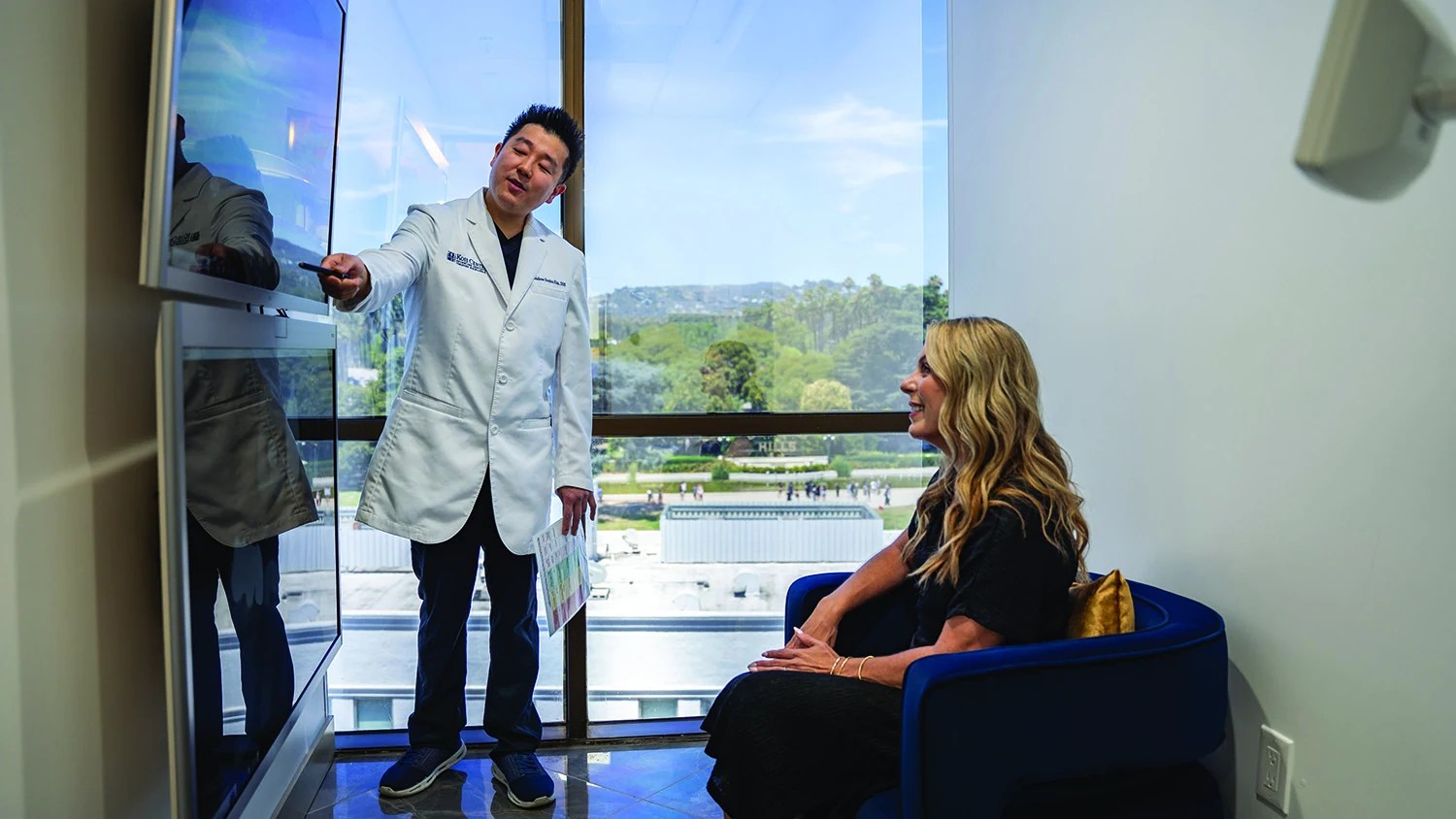 New patient consultation at Enzo Dentistry